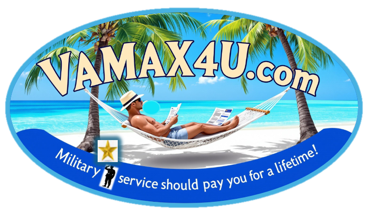 VAMAX4U.com logo - Military service should pay you for a lifetime